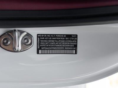 2022 Porsche 911 911 Carrera (MY22)