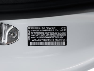 2026 Porsche 911 911 Carrera T