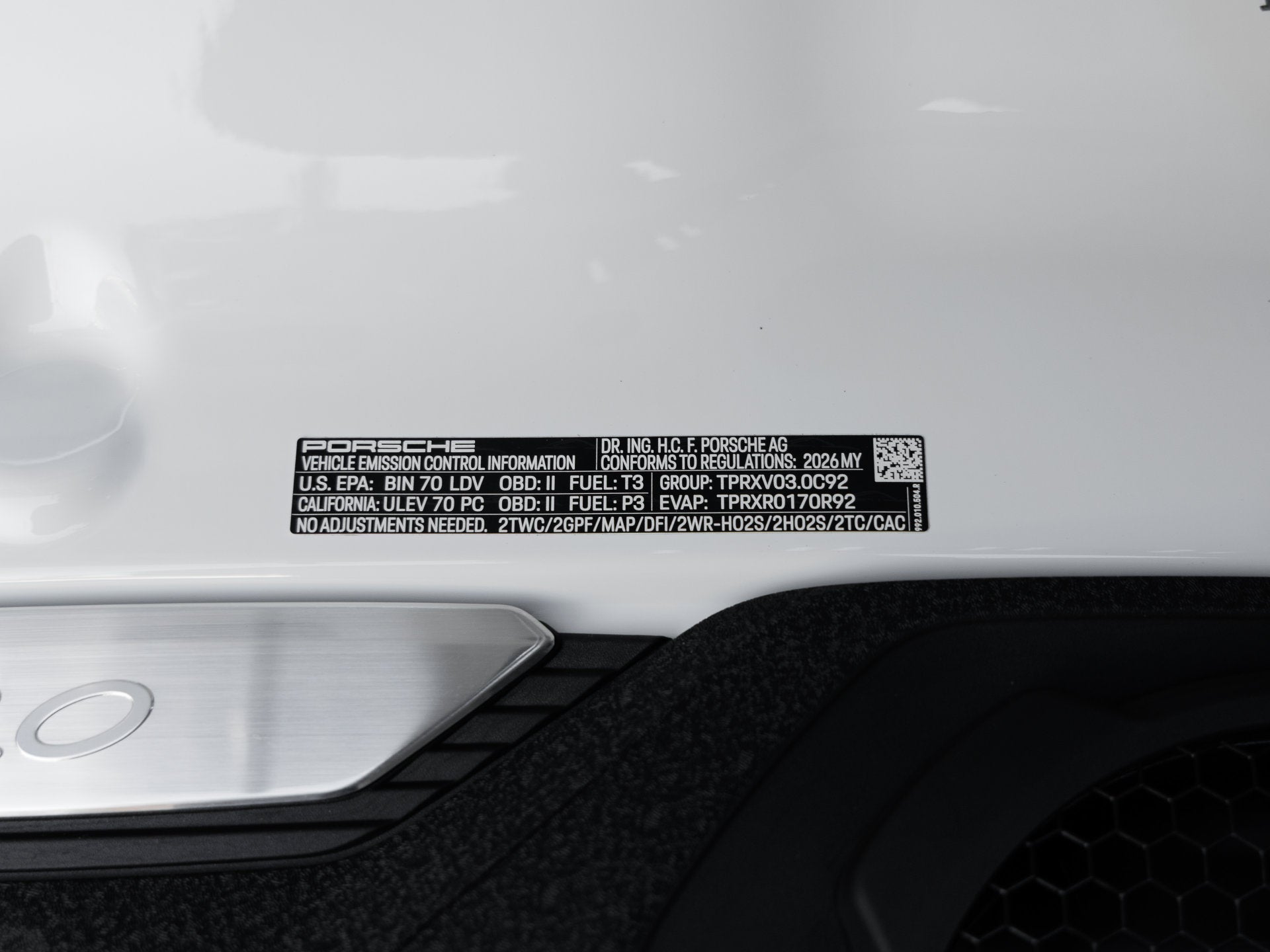 2026 Porsche 911 911 Carrera T