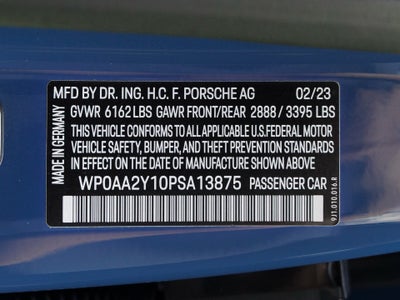 2023 Porsche Taycan Base