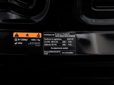 2025 Porsche Taycan Taycan