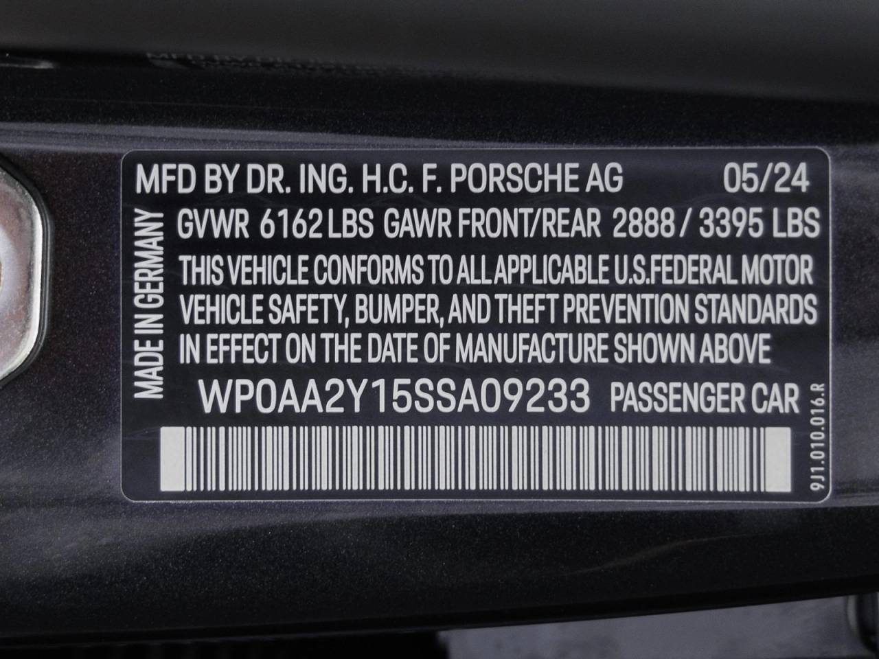 2025 Porsche Taycan Taycan