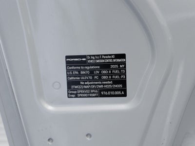 2025 Porsche Panamera Panamera