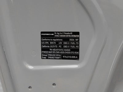 2026 Porsche Panamera Panamera