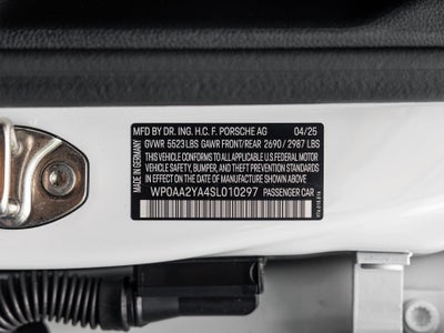 2025 Porsche Panamera Panamera