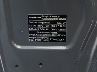 2026 Porsche Panamera Base