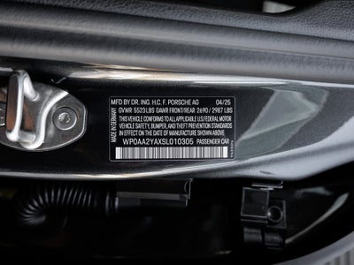 2025 Porsche Panamera Panamera