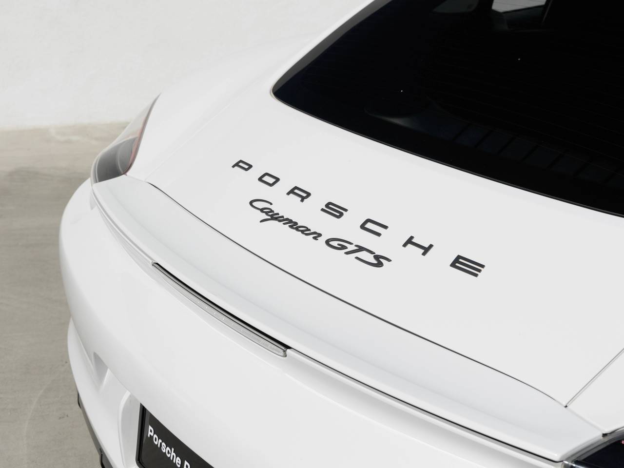 2015 Porsche 718 Cayman GTS
