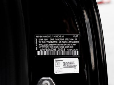 2017 Porsche 911 911 Carrera GTS