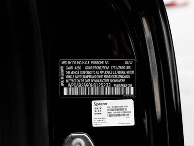 2017 Porsche 911 911 Carrera GTS