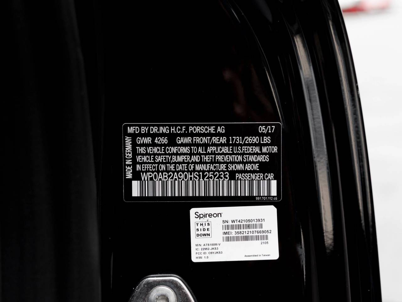 2017 Porsche 911 911 Carrera GTS