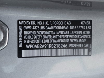 2024 Porsche 911 911 Carrera GTS (MY24)