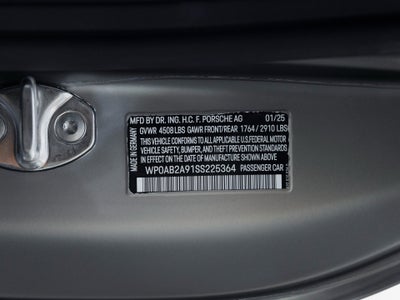 2025 Porsche 911 911 Carrera GTS