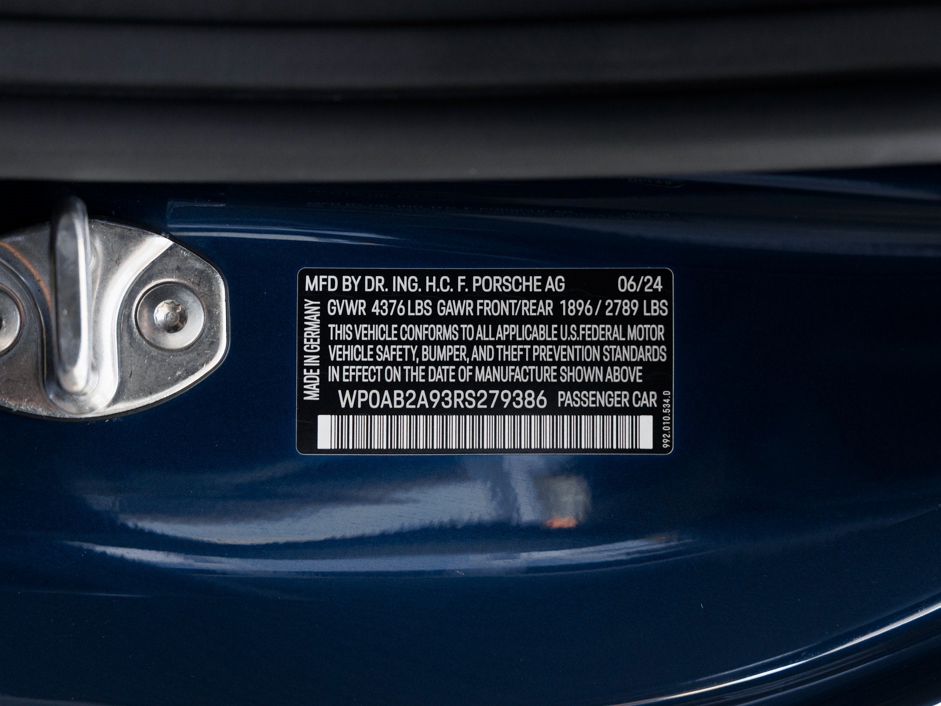 2024 Porsche 911 911 Carrera GTS (MY24)