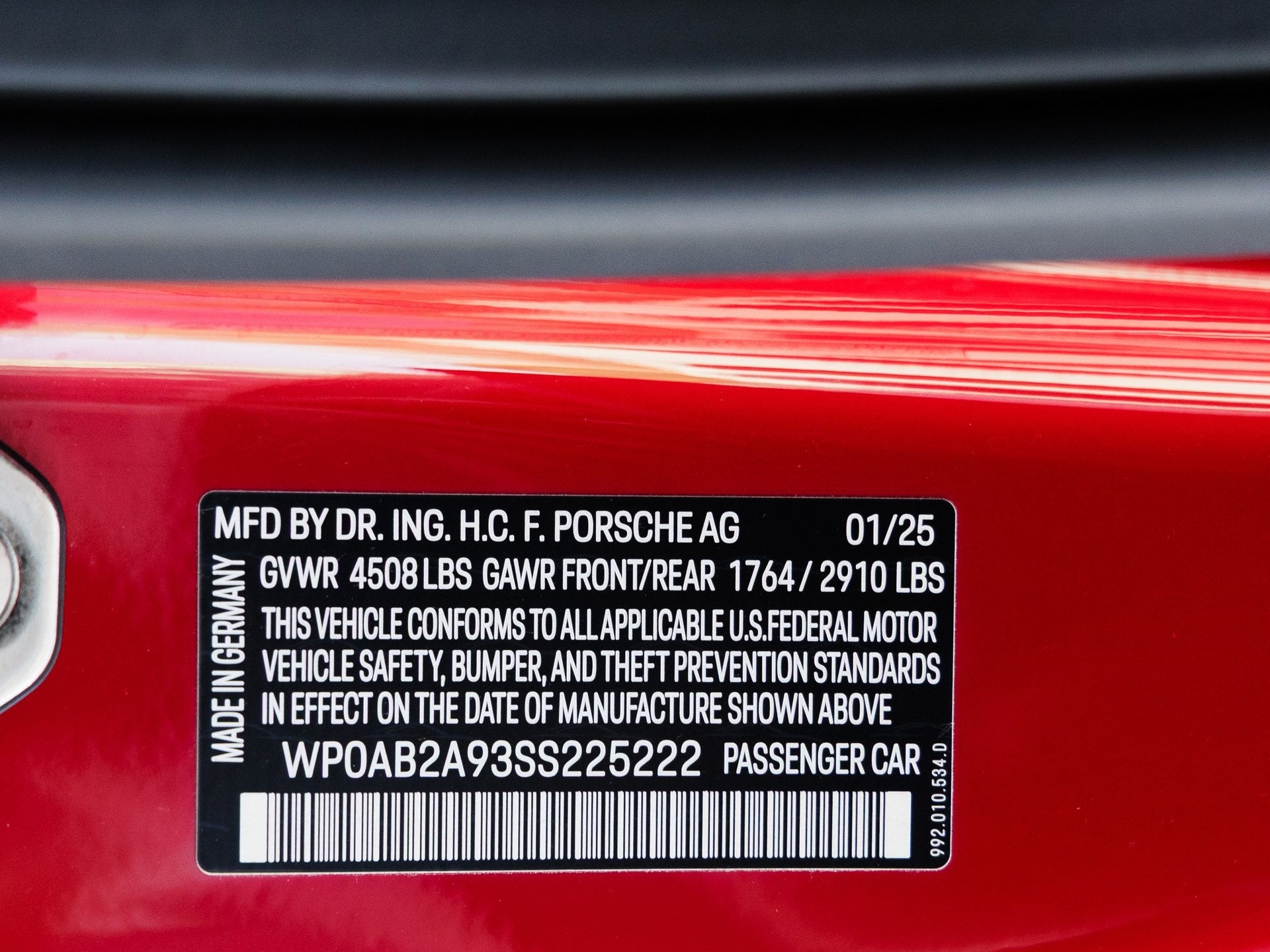 2025 Porsche 911 911 Carrera GTS