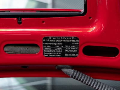 2013 Porsche 911 911 Carrera S