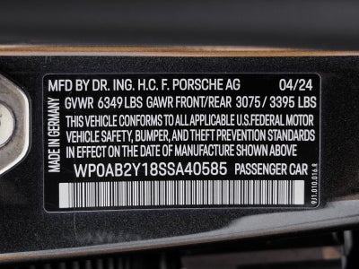 2025 Porsche Taycan Taycan 4S