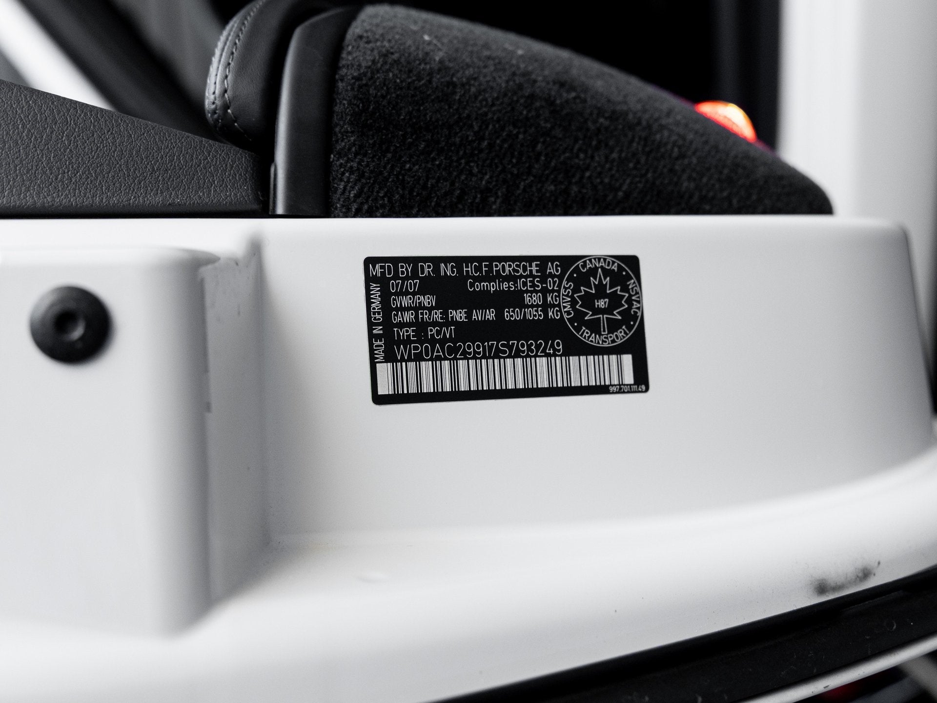 2007 Porsche 911 911 GT3