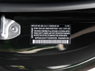 2026 Porsche 911 911 GT3 with Touring Package