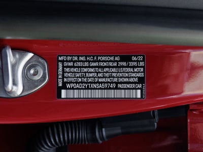 2022 Porsche Taycan Taycan GTS (MY22)