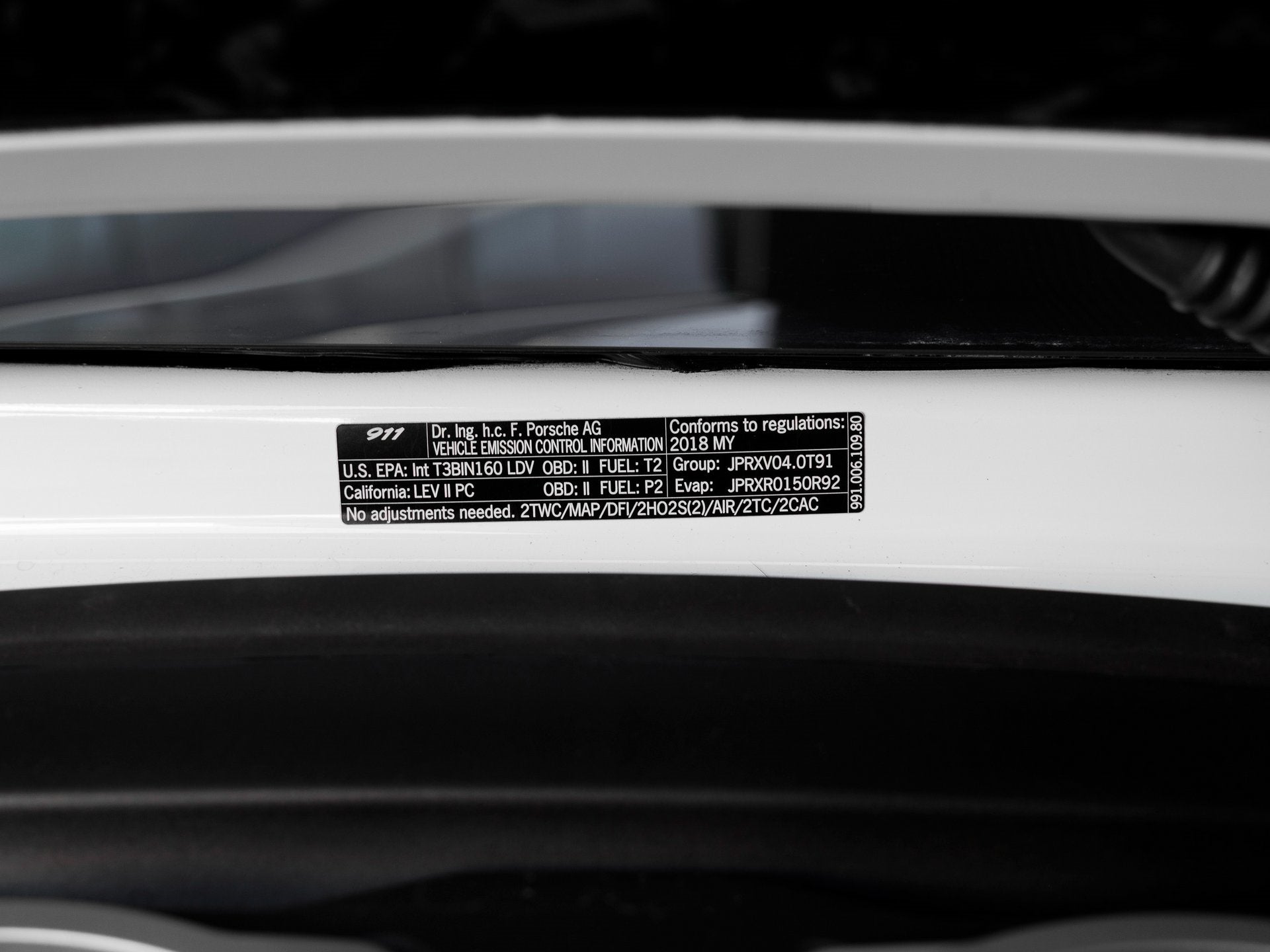 2018 Porsche 911 911 GT2 RS