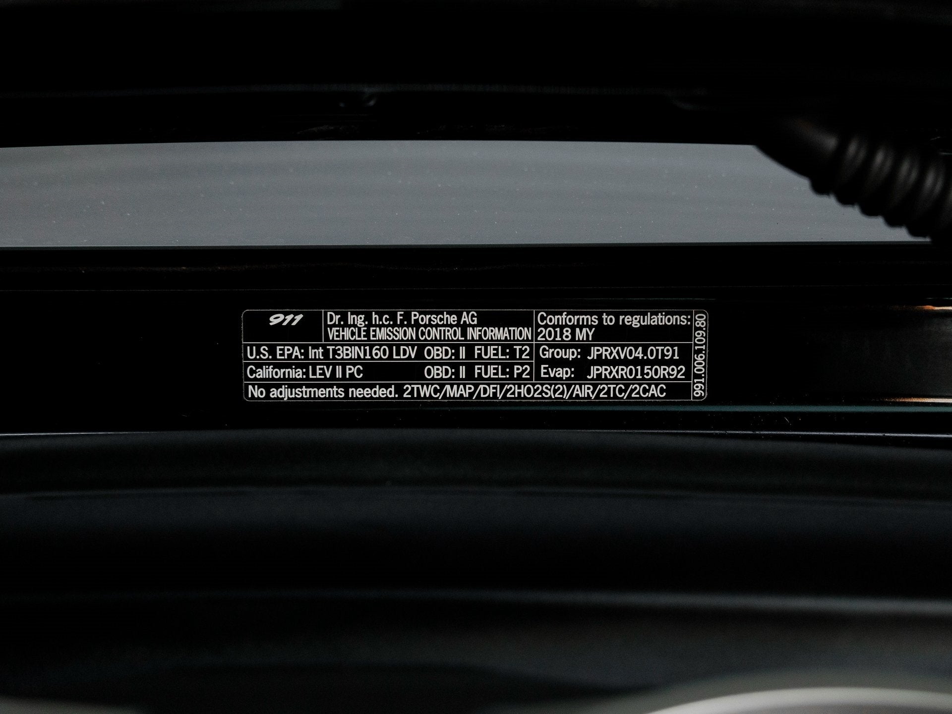 2018 Porsche 911 911 GT2 RS