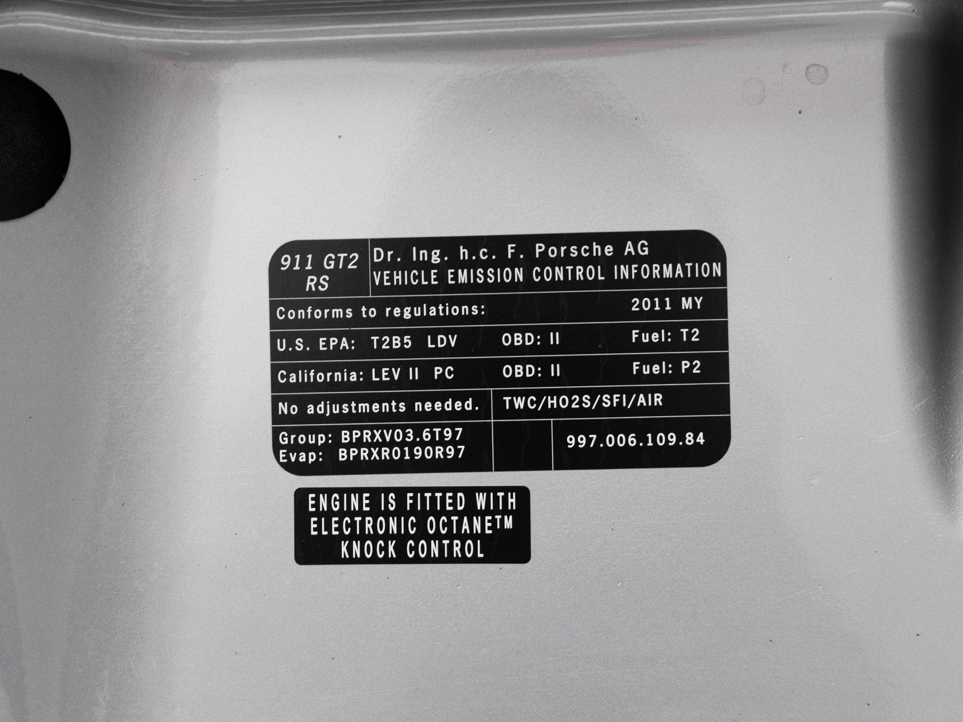 2011 Porsche 911 911 GT2 RS