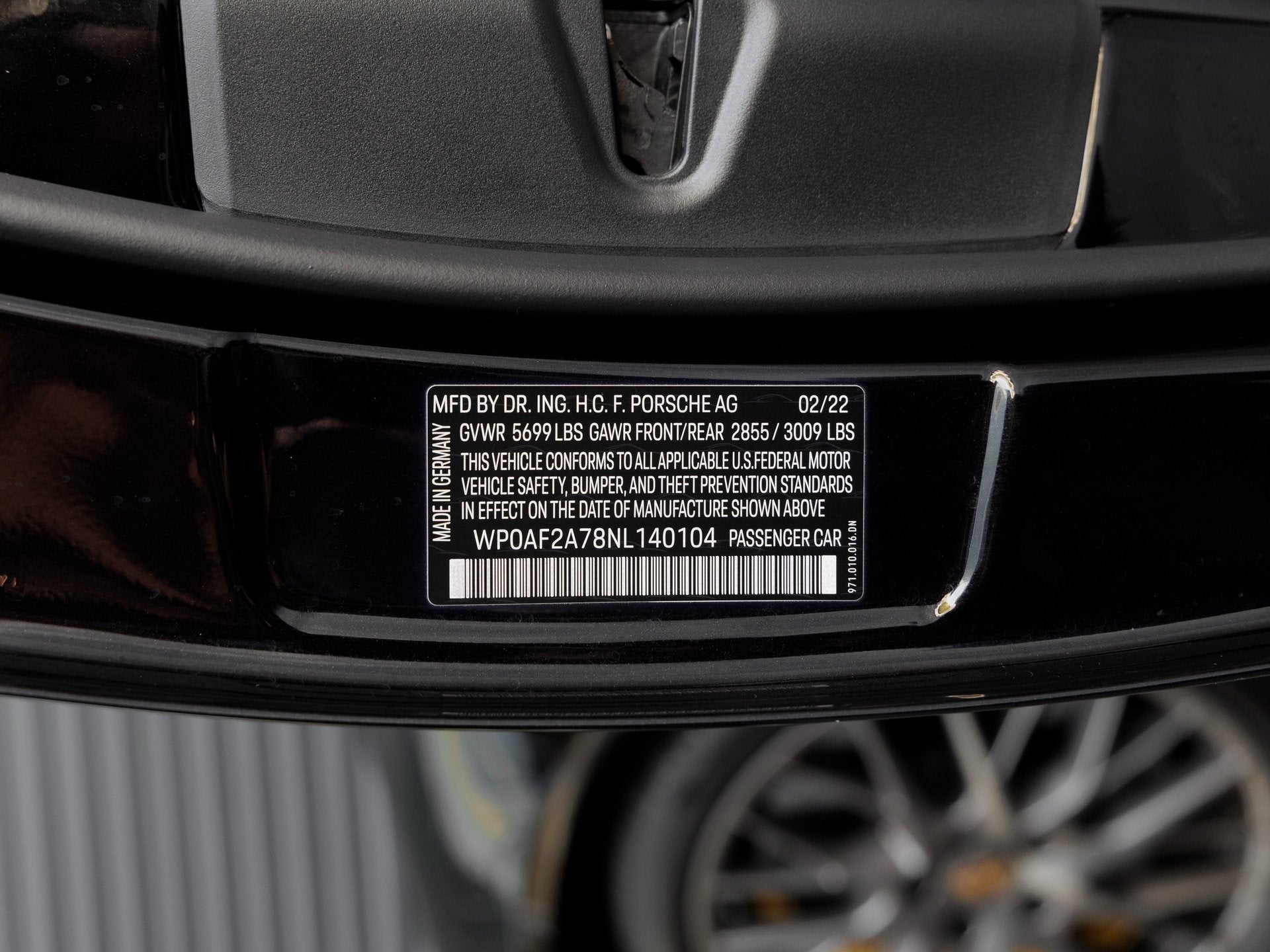 2022 Porsche Panamera Panamera Turbo S (MY22)