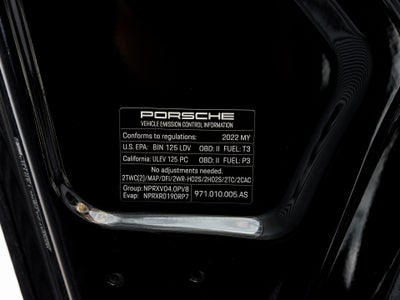 2022 Porsche Panamera Panamera Turbo S (MY22)