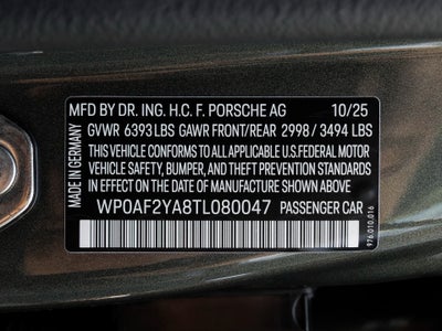 2026 Porsche Panamera E-Hybrid Turbo