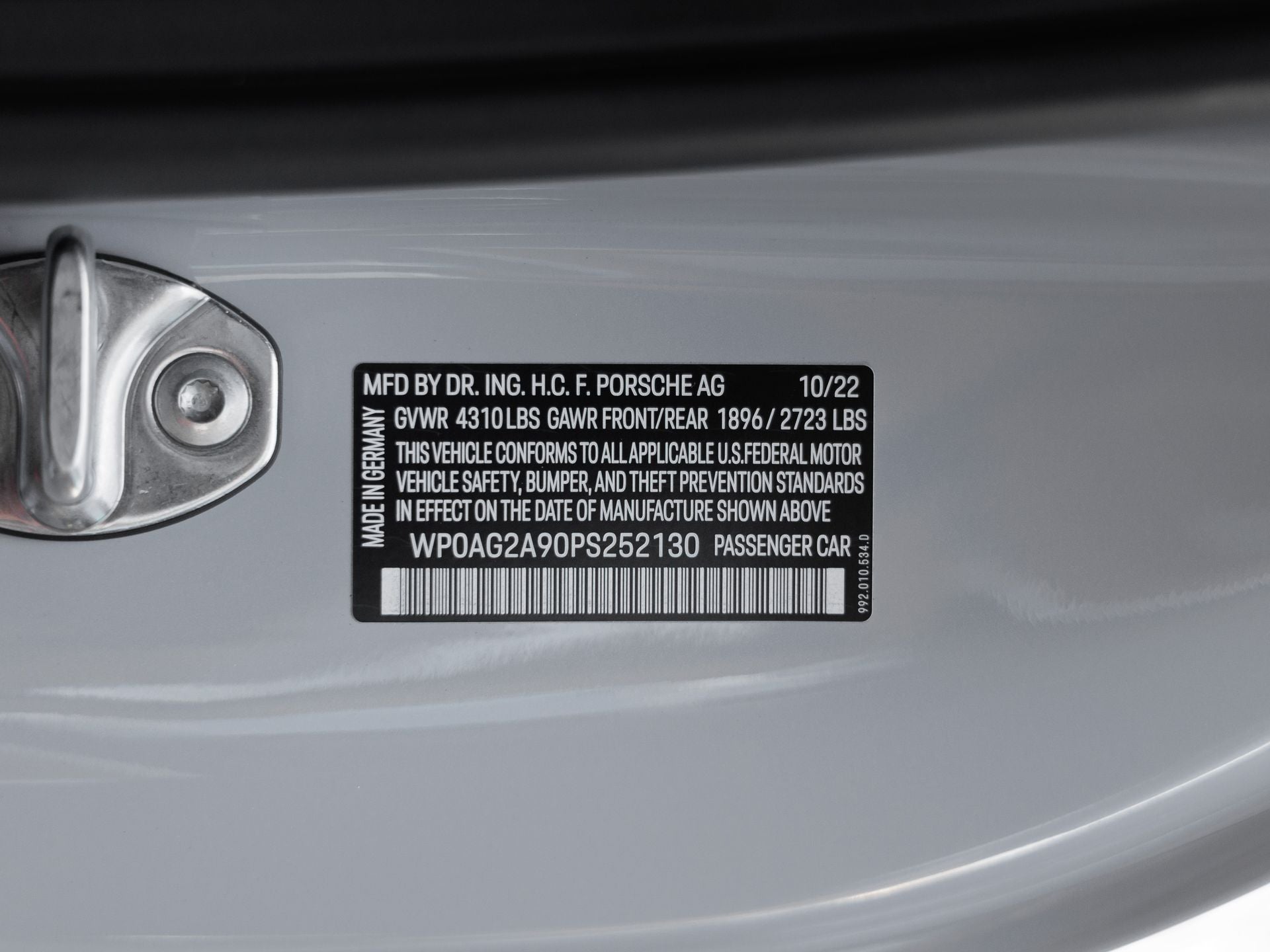 2023 Porsche 911 911 Sport Classic