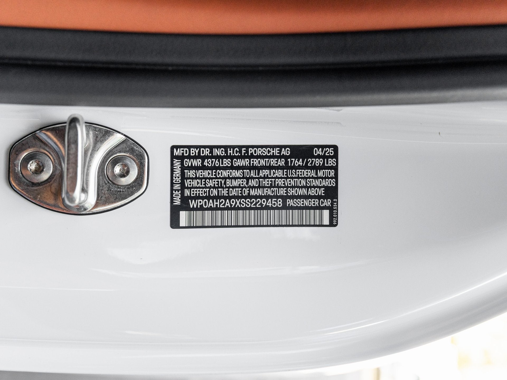 2025 Porsche 911 911 Carrera S