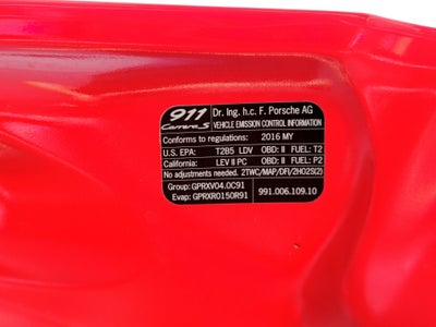 2016 Porsche 911 911 Targa 4S