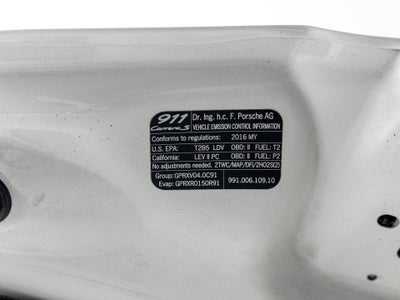 2016 Porsche 911 Targa 4S