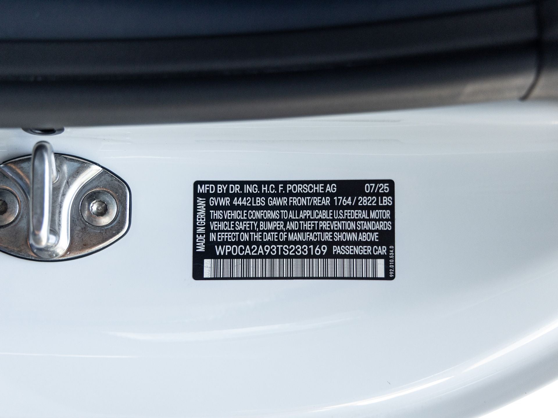 2026 Porsche 911 911 Carrera Cabriolet