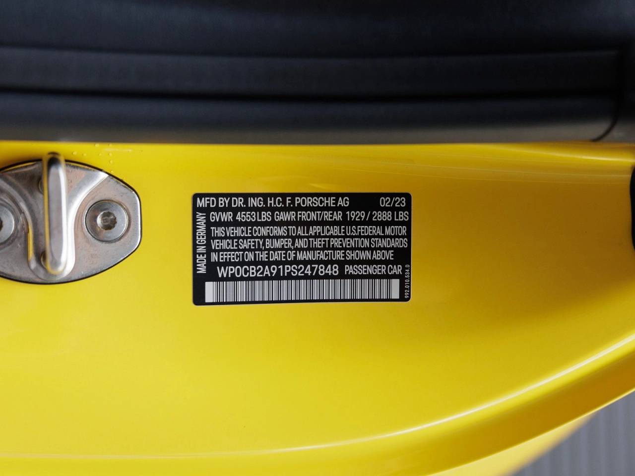 2023 Porsche 911 911 Carrera 4 GTS Cabriolet (MY23)