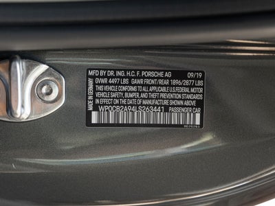 2020 Porsche 911 911 Carrera S Cabriolet