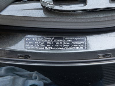 2020 Porsche 911 911 Carrera S Cabriolet