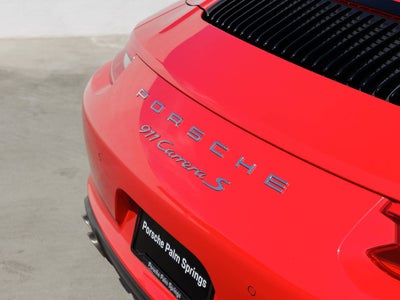 2019 Porsche 911 911 Carrera S Cabriolet