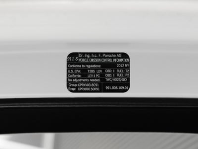 2012 Porsche 911 911 Carrera S Cabriolet