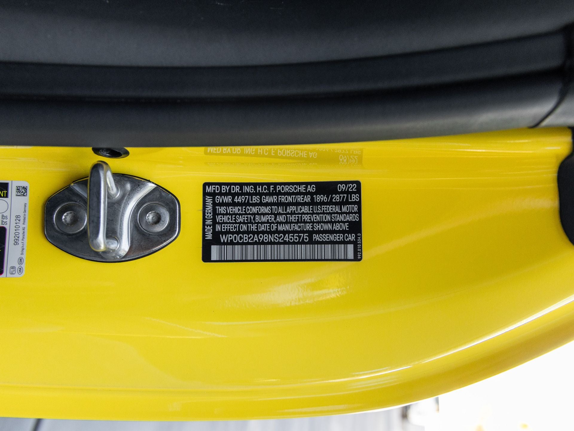 2022 Porsche 911 Carrera S