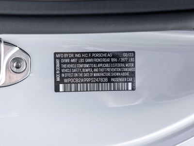 2023 Porsche 911 911 Carrera S Cabriolet (MY23)