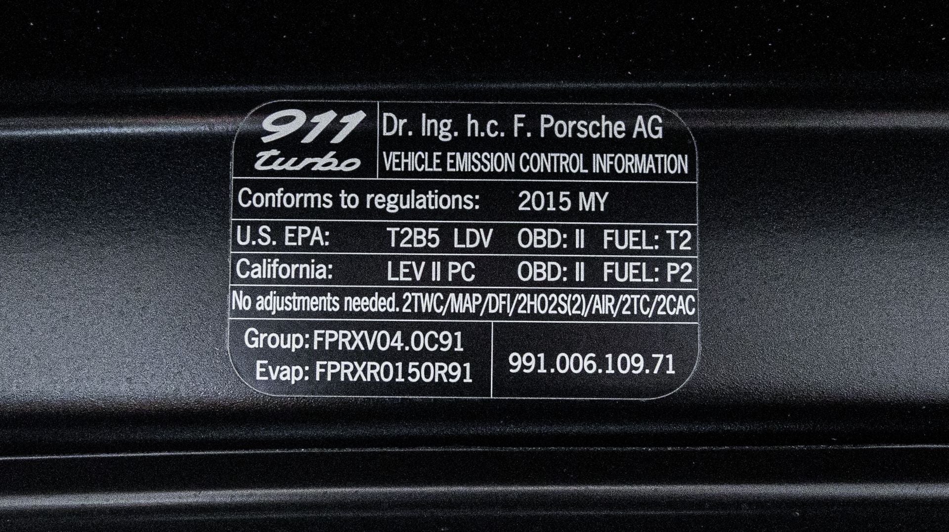 2015 Porsche 911 911 Turbo Cabriolet