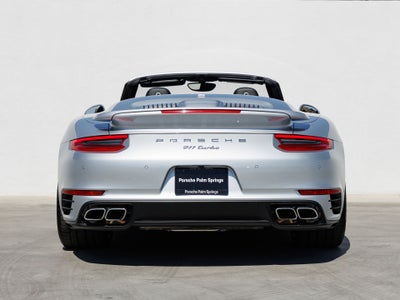 2017 Porsche 911 Turbo Cabriolet