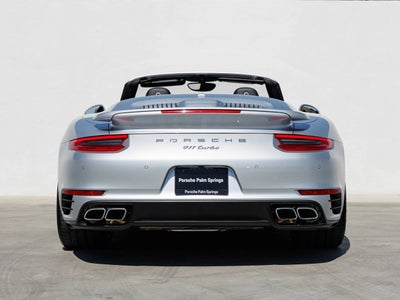 2017 Porsche 911 Turbo Cabriolet