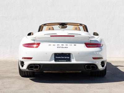 2014 Porsche 911 911 Turbo Cabriolet