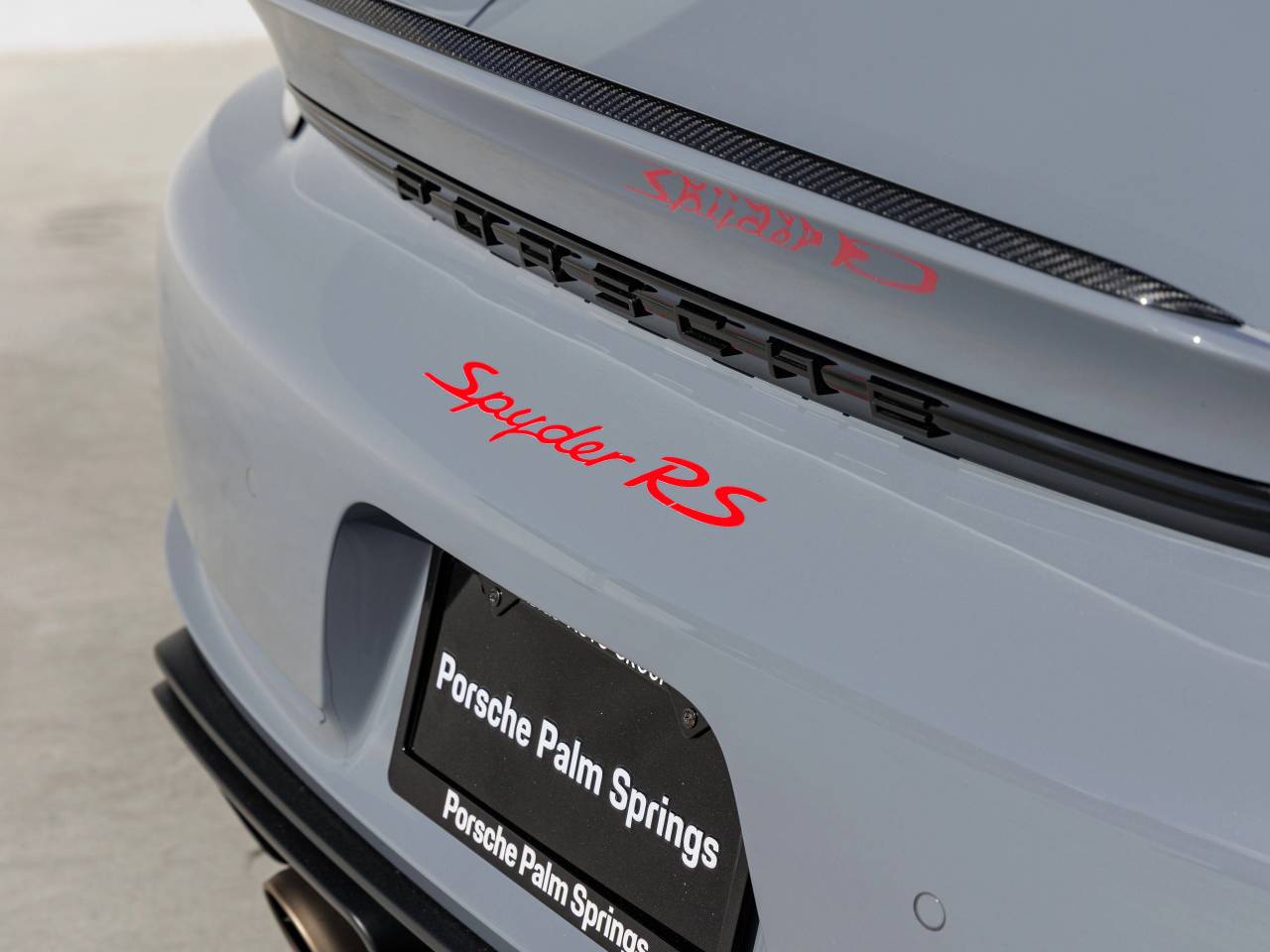 2025 Porsche 718 718 Spyder RS