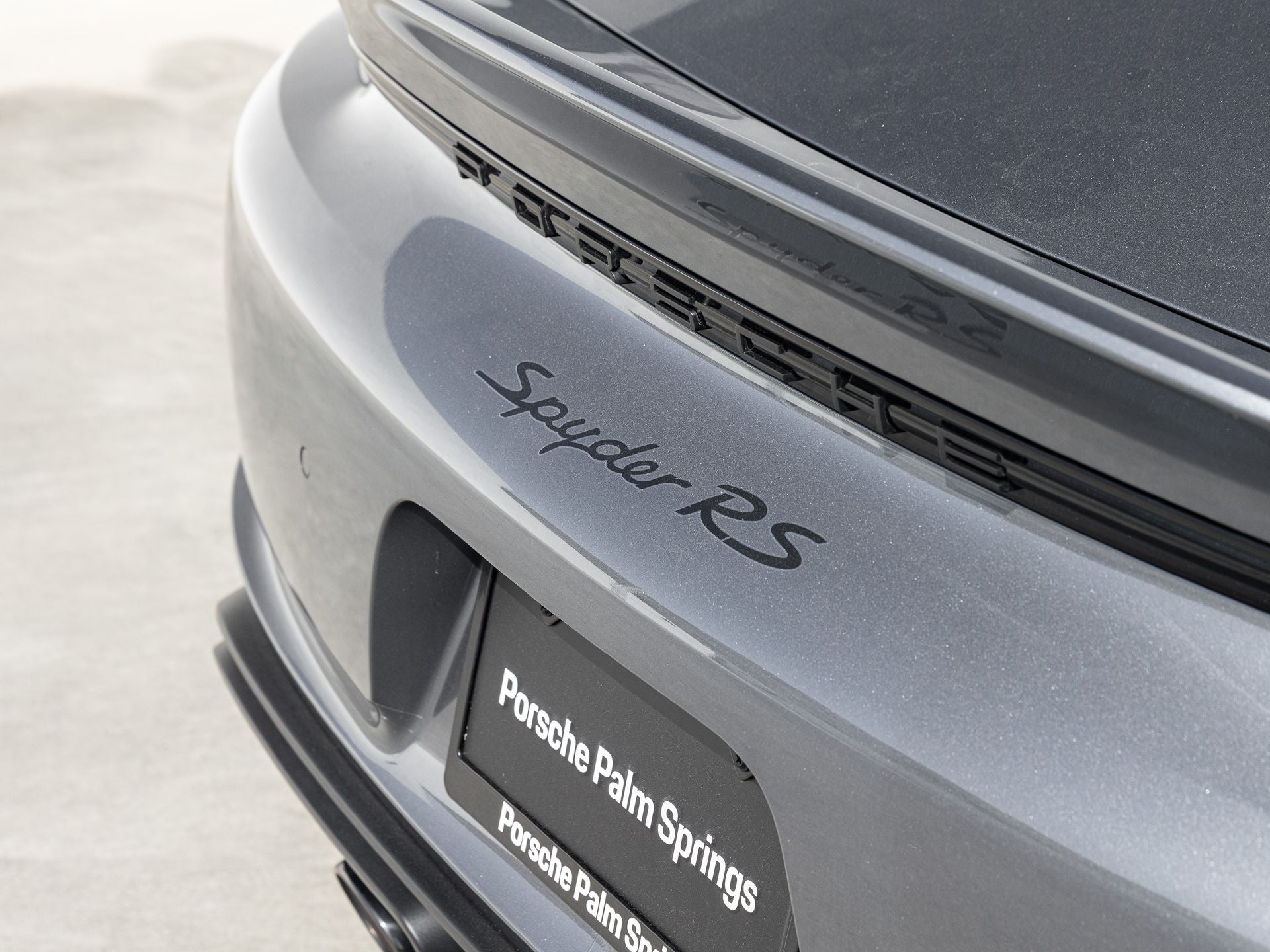 2024 Porsche 718 Spyder RS