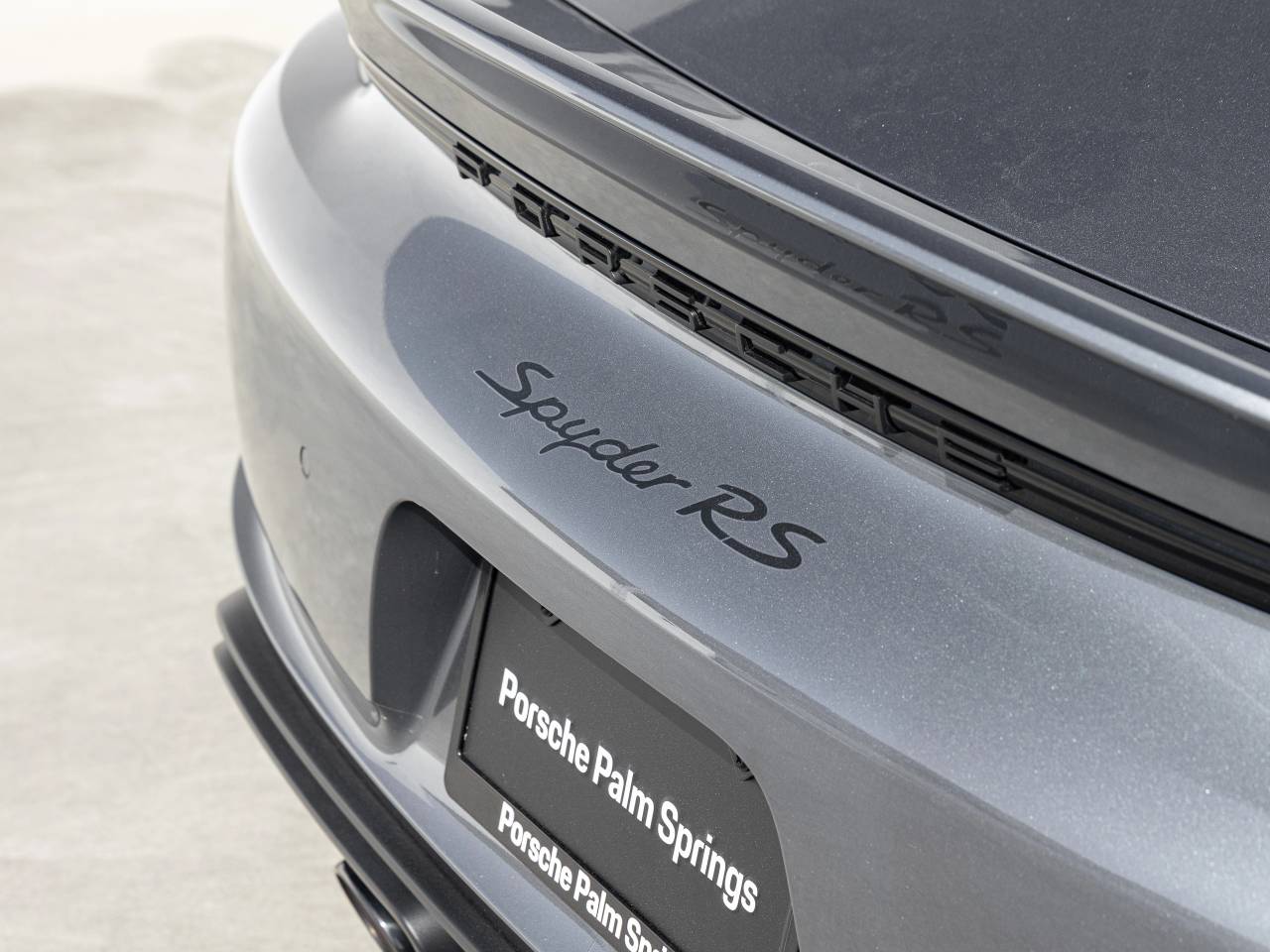 2024 Porsche 718 Spyder RS