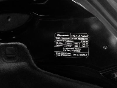 2016 Porsche Cayenne Cayenne